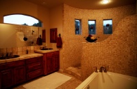 Master Bath Shower - mediterranean - bathroom - austin