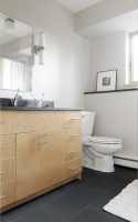 Raised Ranch Retrofit - contemporary - bathroom - burlington