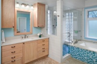 Aqua Bath - contemporary - bathroom - austin