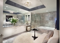 Turnberry Tower Arlington, VA - contemporary - bathroom - dc metro