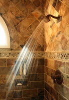 Lake House - traditional - bathroom - other metro