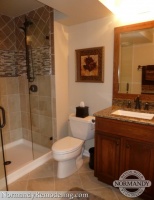 Finished Basement Adds Valuable Living Space - traditional - bathroom - chicago