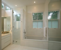 Friendship House Master Bath - contemporary - bathroom - new york