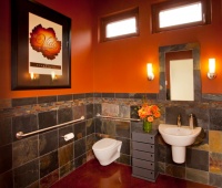 Dundee Hills 'wheel chair accessible' - contemporary - bathroom - portland