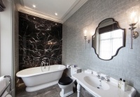 The Vicarage - Georgian Grade II listed - contemporary - bathroom - manchester UK