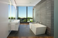 Uptown Penthouse - modern - bathroom - minneapolis