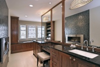 Johnson & Associates Interior Design - contemporary - bathroom - calgary