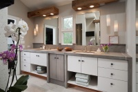 Gleaming Master Bathroom - contemporary - bathroom - chicago