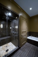 Master Bath:  'Modern By Design' - modern - bathroom - charlotte