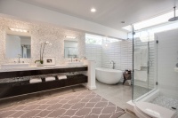 Dover Shores 2 Story Mid Century Remodel - contemporary - bathroom - orange county