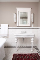 Subway Tile Shower - traditional - bathroom - minneapolis