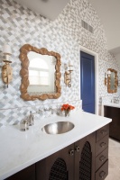 Southampton Moroccan - eclectic - bathroom - houston