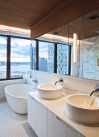 TriBeCa Loft - modern - bathroom - new york