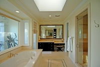 Master Bathroom with Gym - traditional - bathroom - los angeles