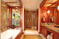 Master Bath - tropical - bathroom - hawaii