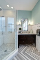 Zig while Zagging - traditional - bathroom - st louis