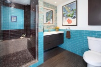 Landmarked West Hollywood Bungalow - eclectic - bathroom - los angeles