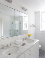 Upper West Side Pre-War - contemporary - bathroom - new york