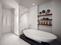 Russian Hill Highrise - modern - bathroom - san francisco