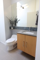 Mid Century Modern Guest Bathroom - modern - bathroom - seattle