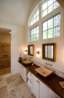 Lake Front Cottage, Lake Sunapee NH - contemporary - bathroom - boston