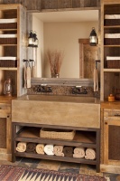 Lucky Star Ranch - traditional - bathroom - other metro