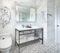 Bathroom Space for a Canadian Crooner - contemporary - bathroom - toronto