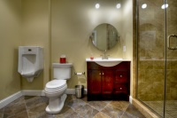 Ashburn Transitional Basement - Bathroom - contemporary - bathroom - dc metro