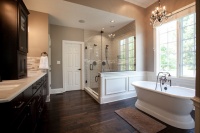 Fishers Master Bath - traditional - bathroom - indianapolis