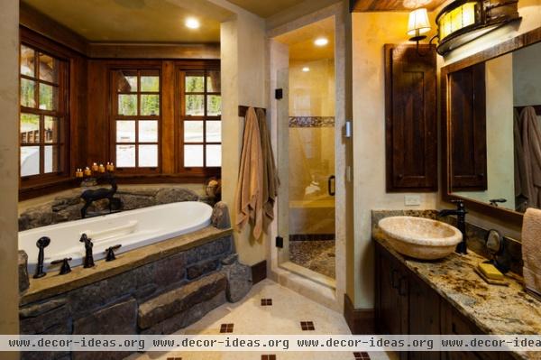 Foxtail Residence - traditional - bathroom - denver