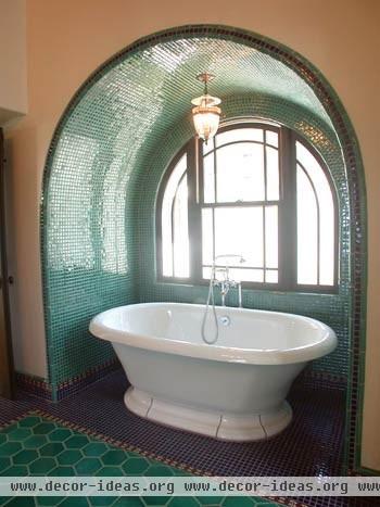 Tobias Architecture - mediterranean - bathroom - los angeles