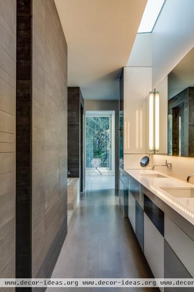 Modern is Modern Again in Portola Valley - modern - bathroom - san francisco