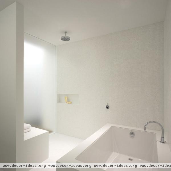 Walk-in Shower - modern - bathroom - new york