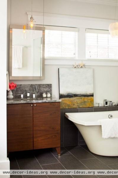 Clairemont Whole House Renovation - contemporary - bathroom - atlanta