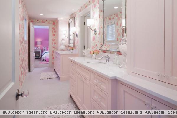 Woodland Road West Girls Bathroom - traditional - bathroom - minneapolis