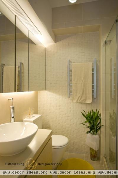 Ewan Court - A Natural, Timeless Home Design - contemporary - bathroom - hong kong