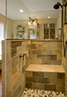 Refined Rustic Master Bath Remodel: Ambler, PA - traditional - bathroom - philadelphia