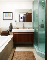 Flatiron Loft Renovation - eclectic - bathroom - new york