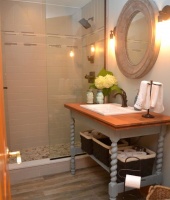 MODERN COTTAGE BATH RENOVATION - eclectic - bathroom - ottawa