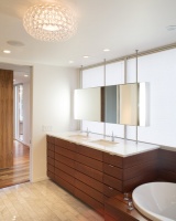 Bent/Sliced House - modern - bathroom - kansas city