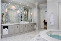 Atlanta/Buckhead Christmas Showhouse Interior - contemporary - bathroom - atlanta