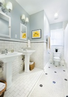 1930s bathroom updated for 21st century - traditional - bathroom - austin