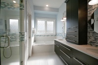 Shearing Residence - contemporary - bathroom - edmonton