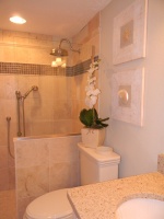 Beachy Bath - tropical - bathroom - tampa