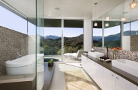 Abramson Teiger Lima Residence - contemporary - bathroom - los angeles