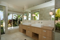 Summit House - tropical - bathroom - brisbane