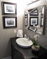 Powder Room Transformation - eclectic - bathroom - ottawa