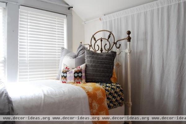 eclectic bedroom by Corynne Pless