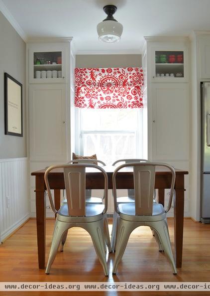 traditional dining room by Sarah Greenman