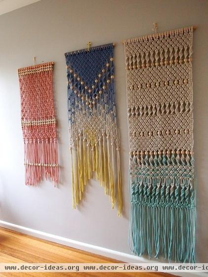 Macramé Wall Hanging by ouchflower